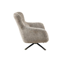 Draaibare fauteuil Nena bruin