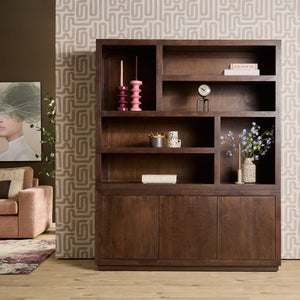 Vakkenkast Brussel Bruin XL | 160 cm