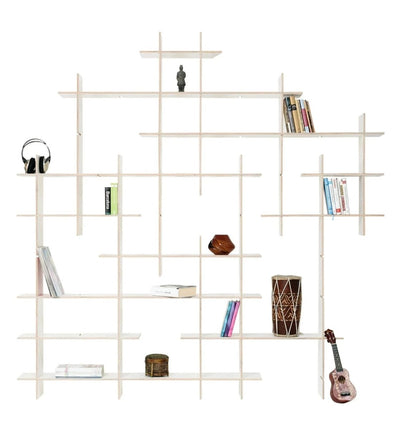Criss-Cross vakkenkast wandsysteem XL