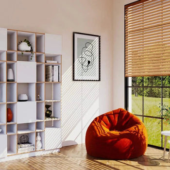 Schrank mit Türen und offenen Fächern – Weißes HPL 222 x 144 cm