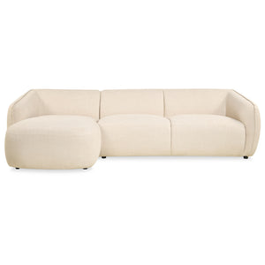 Hoekbank Laila - Stof Beige Links
