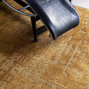Structures 9201 vloerkleed - geel en goud - Mooier Thuis