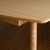 RADIS Uitschuifbare eettafel 120x120/220 cm - eikenfineer - Mooier Thuis