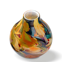 Terroso Vaas Jungle Smal - Handgemaakt Glas - 25 cm