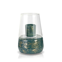 Terroso Geurlamp Groen - Marmerglas - 28 cm