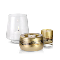 Terroso Geurlamp Goud - Marmerglas - 27 cm