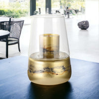 Terroso Geurlamp Goud - Marmerglas - 27 cm