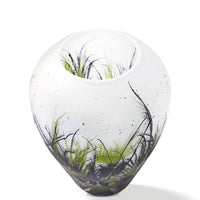 Terroso Vaas Nature - Marmerglas - 27 cm