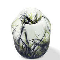 Terroso Vaas Nature - Marmerglas - 34 cm
