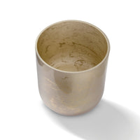 Terroso Vaas Cappuccino - Beige Marmerglas - 16 cm