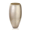 Terroso Vaas Cappuccino - Beige Marmerglas - 38 cm - Ø 21 cm - Mooier Thuis