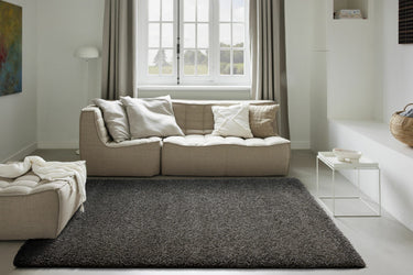 Twilight 7733 vloerkleed - antraciet en bruin - Mooier Thuis