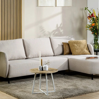 3-zitsbank chaise longue - Urban Beige