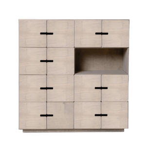 PIX-Fachschrank – Kieselgrau