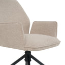 Eetkamerstoel Jill - Bouclé Taupe