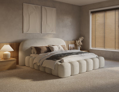 Platformbed Adore Signature Beige – 180x200 cm – Incl. Matras