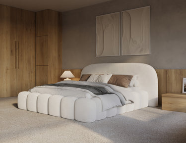 Platformbed Adore Signature Gebroken Wit – 180x200 cm – Incl. Matras - afbeelding 4