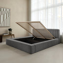 Platformbed Adore Edira Antraciet – 180x200 cm – Incl. Matras - afbeelding 12