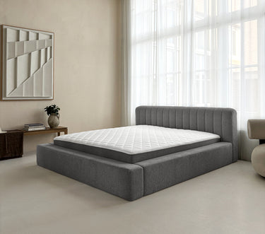 Platformbed Adore Edira Antraciet – 140x200 cm – Zonder Matras - afbeelding 5