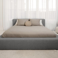 Platformbed Adore Edira Antraciet – 160x200 cm – Incl. Matras - afbeelding 2