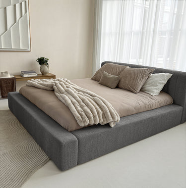 Platformbed Adore Edira Antraciet – 140x200 cm – Zonder Matras - afbeelding 4