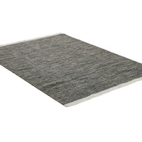Arne 4000 vloerkleed - antraciet en zwart - Mooier Thuis
