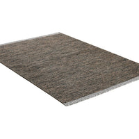 Arne 8000 vloerkleed - antraciet en beige - Mooier Thuis