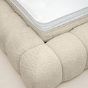 Platformbed Adore Ruby Bouclé Beige – 140x200 cm – Zonder Matras - afbeelding 13