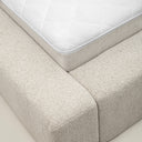Platformbed Adore Edira Beige – 160x200 cm – Incl. Matras - afbeelding 11