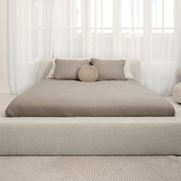Platformbed Adore Edira Beige – 160x200 cm – Zonder Matras - afbeelding 2