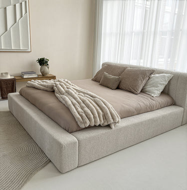 Platformbed Adore Edira Beige – 180x200 cm – Zonder Matras - afbeelding 4
