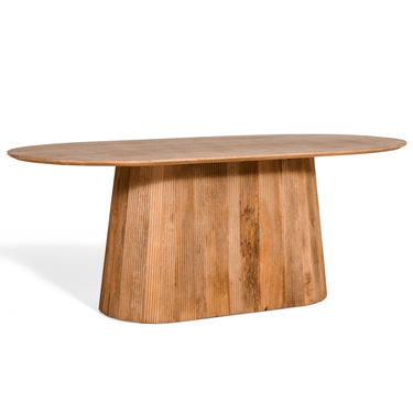 Eettafel Mokka - Lichtbruin 200cm