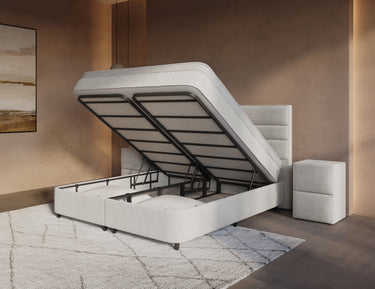 Opbergboxspring Horizon Gebroken Wit – 160x200 cm - afbeelding 6