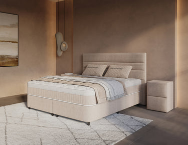 Opbergboxspring Horizon Zandbeige – 180x200 cm - afbeelding 5