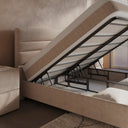 Opbergboxspring Horizon Zandbeige – 180x200 cm - afbeelding 8