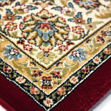 Viotta 1414 vloerkleed - rood en crémewit - Mooier Thuis
