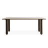 Eettafel Rondo - 220cm Donkerbruin