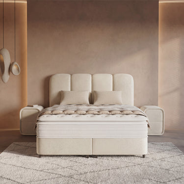 Opbergboxspring Pearl Beige – 180x200 cm - afbeelding 11