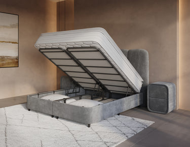 Opbergboxspring Pearl Antraciet – 160x200 cm - afbeelding 12