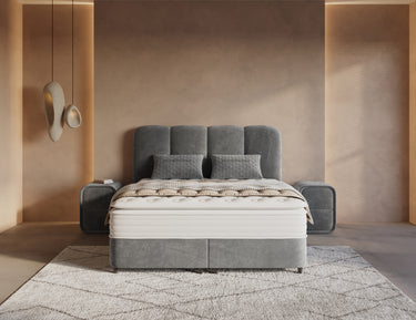 Opbergboxspring Pearl Antraciet – 140x200 cm - afbeelding 7