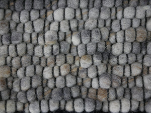 Vloerkleed Ulva Black 171 Grijs