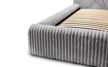 Platformbed Adore Vana Grijs – 140x200 cm – Incl. Matras - afbeelding 8