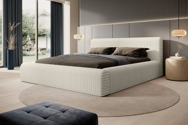 Platformbed Adore Vana Beige – 160x200 cm – Incl. Matras - afbeelding 3