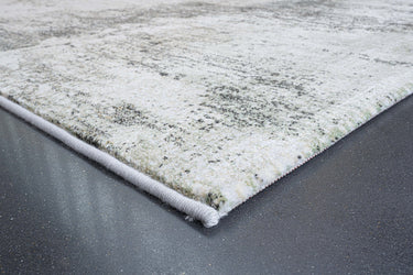 Vloerkleed Anouk 4444 groen middelhoogpolig – detailfoto van pool en structuur