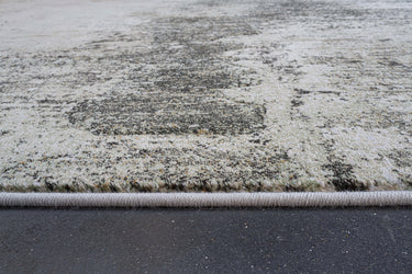 Vloerkleed Anouk 4444 groen middelhoogpolig – detailfoto van pool en structuur