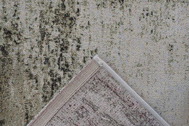 Vloerkleed Anouk 4444 groen middelhoogpolig – detailfoto van pool en structuur