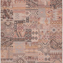 Vloerkleed Olympus 1000 roze platgeweven – bovenaanzicht
