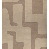 Vloerkleed Trenton 560 beige laagpolig – bovenaanzicht
