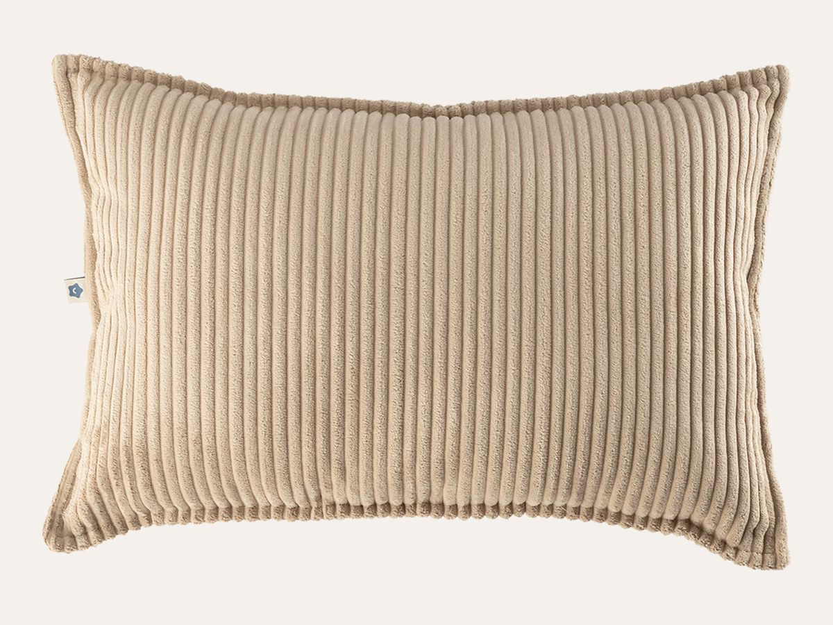 Het Wigiwama rechthoekige kussen Brown Sugar