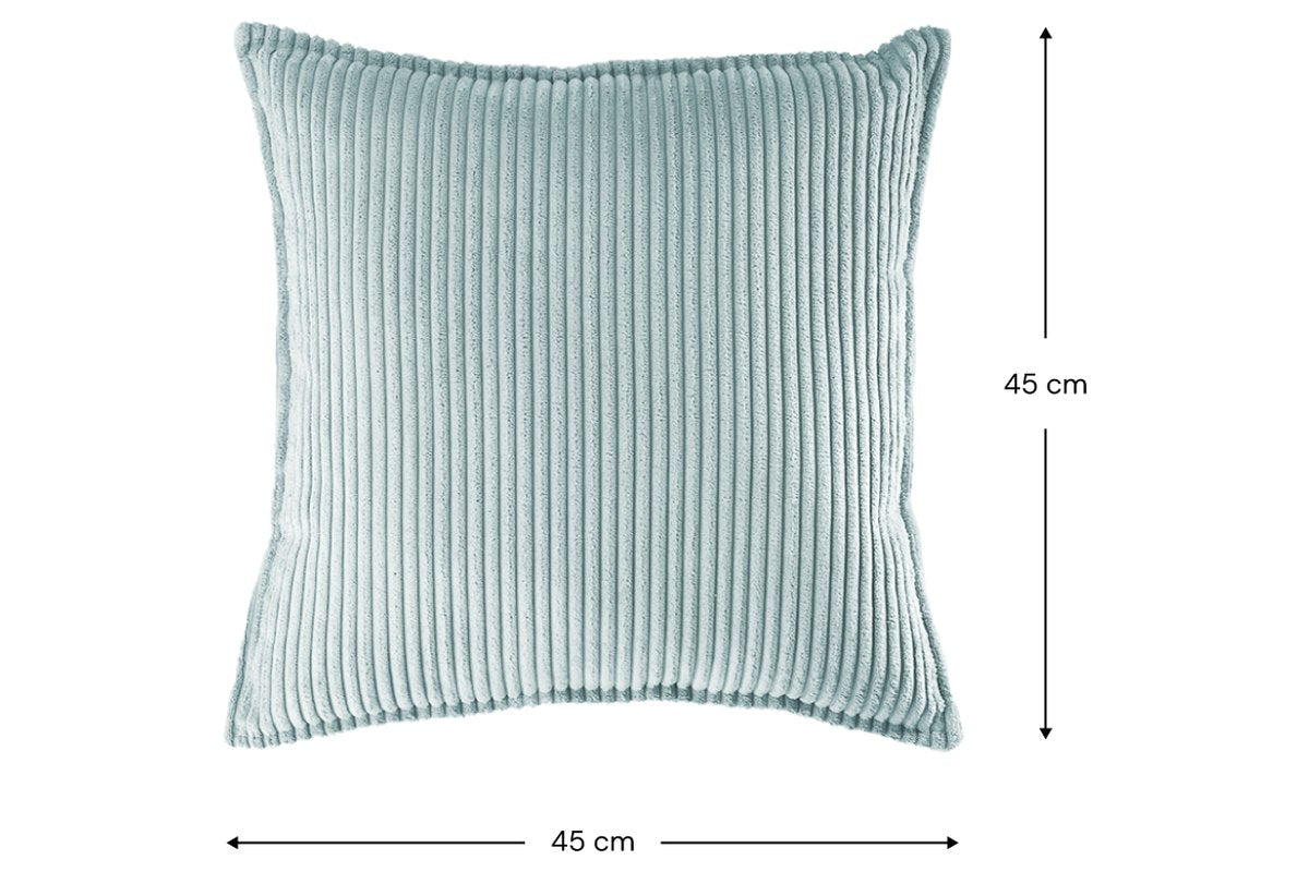 Afmetingen Wigiwama Vierkante kussen Peppermint Green: 45 cm breed, 45 cm hoog